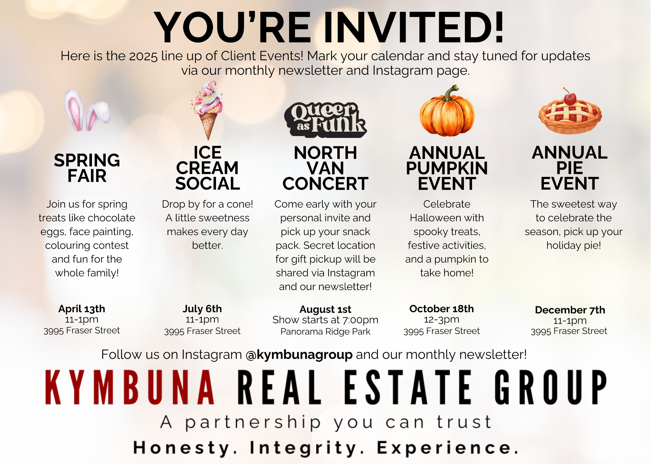 ๐ Exciting Events Happening at Kymbuna This Year! ๐
